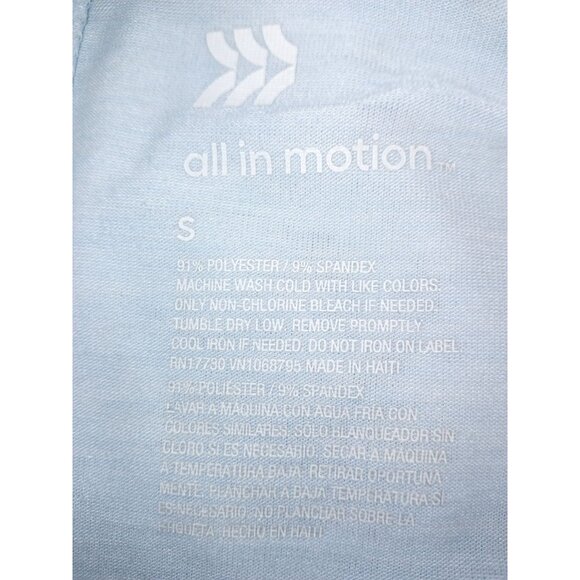 All In Motion Women's Baby Blue Active Wear Tank Top Size Small - Picture 6 of 6